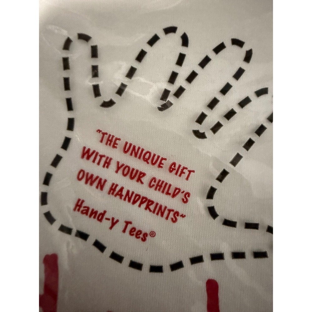 Hand-y Tees Best‎ Grandma and Grandpa Hands Down T-Shirt XL Craft Kit NWT - Picture 10 of 10